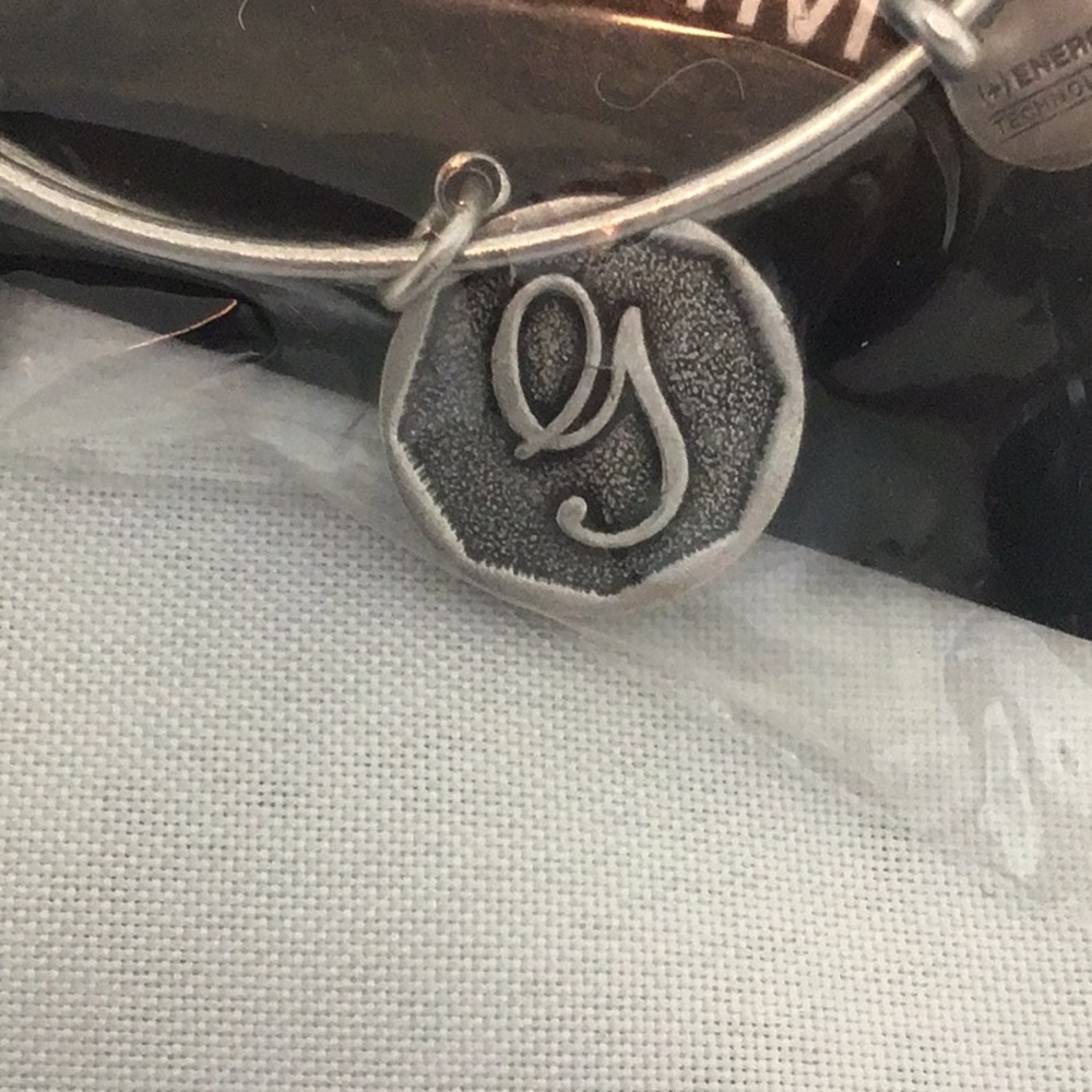 Alex and ani bracelet with (g) initial new made in America in box - Picture 2 of 3